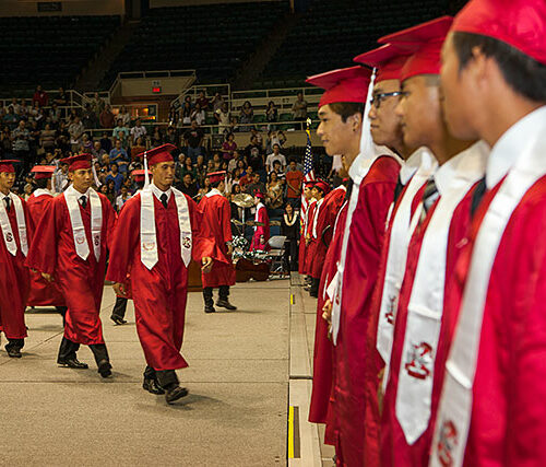 Graduation at Kalani