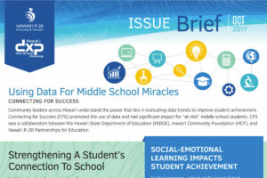 Middle School Miracles Issue Brief Cover